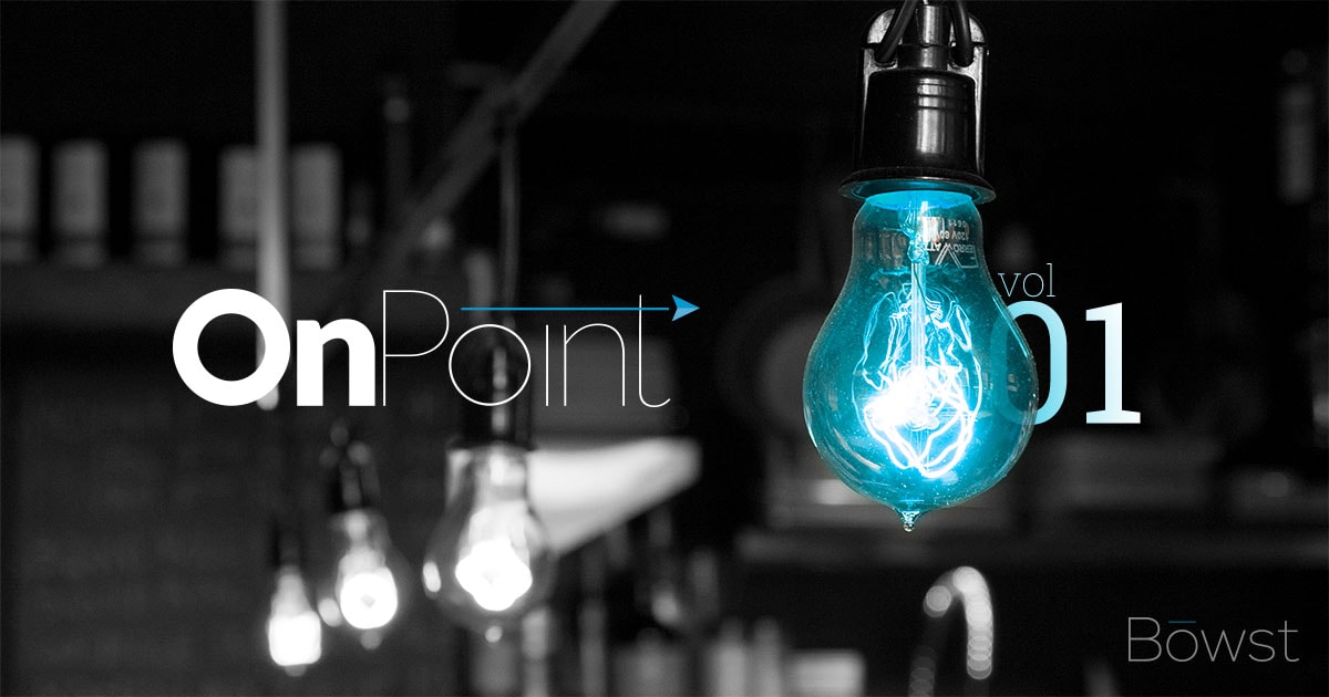 On Point: Volume 1 - Bowst Application Design & Development